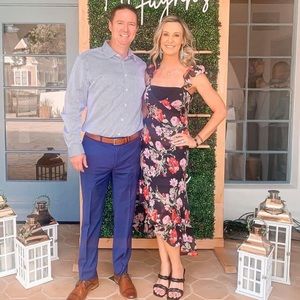 Speechless Womens Long Summer Dress Thin Strap Black W/colorful Flowers - XL